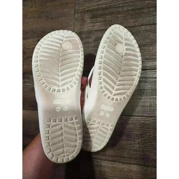 Crocs Kadee II Women's Flip Flop White Size 9 - Picture 3 of 3